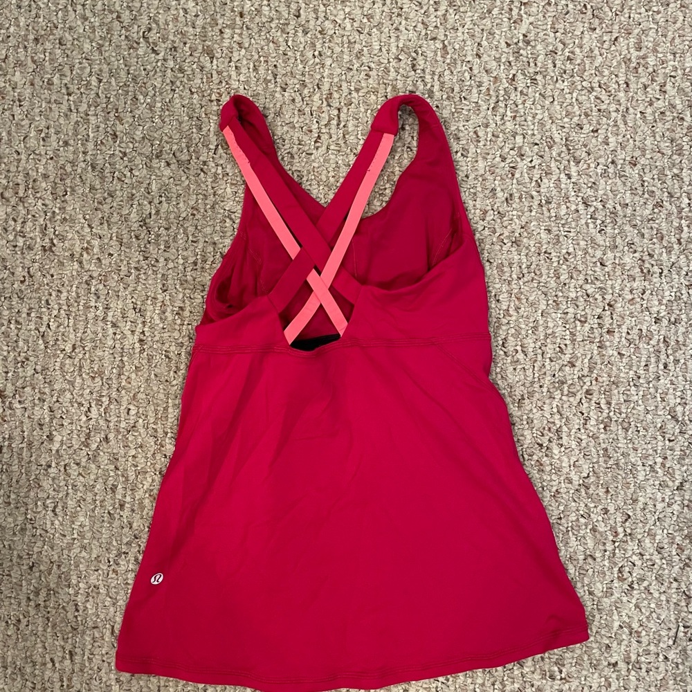 LULULEMON high neck tank top